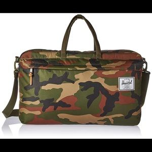 Herschel supply co camo travel garment bag